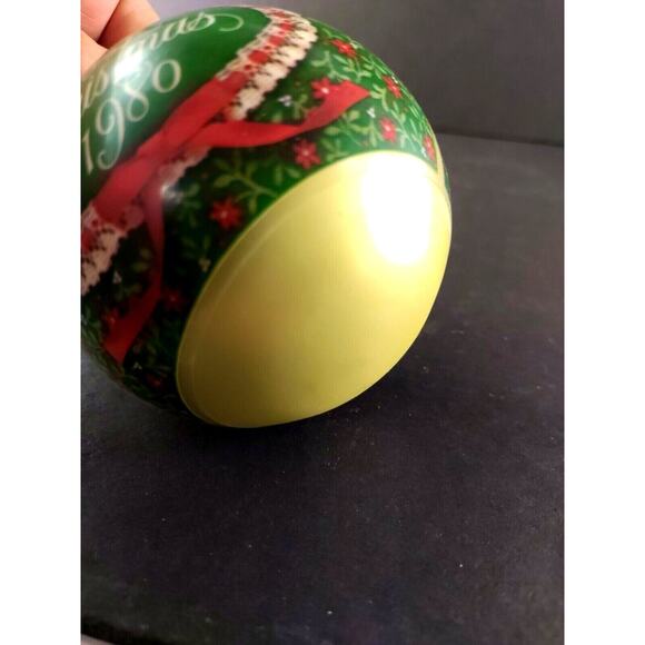 Hallmark Keepsake Ornament Friendship Ball Glass 1980 Vintage Country - Picture 10 of 10